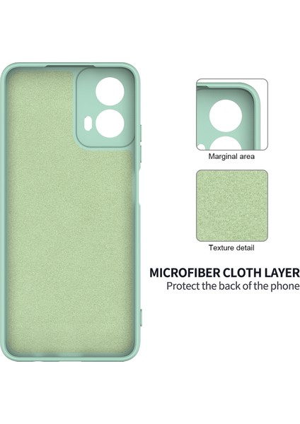 Motorola Moto G Power (2024) Kılıf Sıvı Silikon Cep Telefonu Kılıfı Askılı-Yeşil (Yurt Dışından) indirimleri