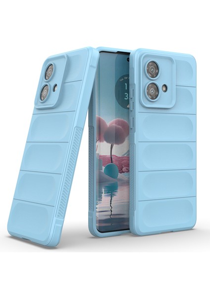 Motorola Edge 40 Neo 5g Tpu Kılıf Dayanıklı Darbeye Dayanıklı Akıllı Telefon Kılıfı-Bebek Mavisi (Yurt Dışından) modelleri