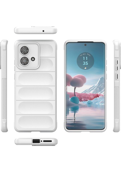 Motorola Edge 40 Neo 5g Tpu Kılıf Dayanıklı Darbeye Dayanıklı Akıllı Telefon Kılıfı-Beyaz (Yurt Dışından) modelleri