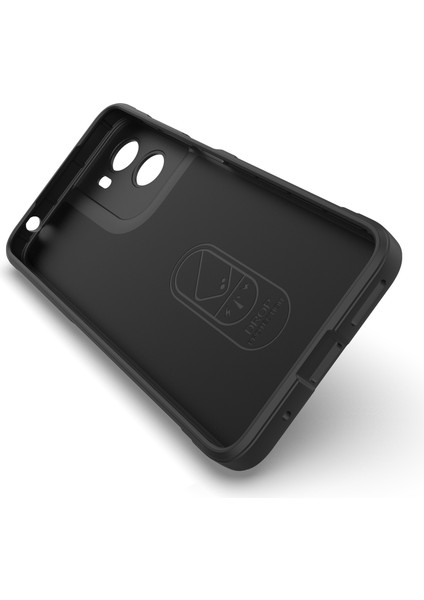 Motorola Moto G05 4G/E15 4g Kılıf Düşmeye Karşı Yumuşak Tpu Sağlam Telefon Arka Kapağı-Siyah (Yurt Dışından) fırsatları