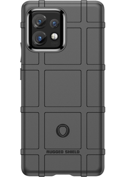 Motorola Moto X40 5G/EDGE+(2023)/EDGE 40 Pro 5g Düşmeye Dayanıklı Sağlam Kare Izgara Doku Darbeye Dayanıklı Yumuşak Tpu Arka Kapak-Siyah Için Telefon Kılıfı (Yurt Dışından) fiyatları