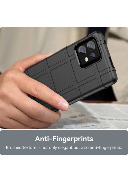 Motorola Moto X40 5G/EDGE+(2023)/EDGE 40 Pro 5g Düşmeye Dayanıklı Sağlam Kare Izgara Doku Darbeye Dayanıklı Yumuşak Tpu Arka Kapak-Siyah Için Telefon Kılıfı (Yurt Dışından) indirimleri