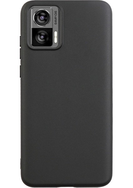 Motorola Edge 30 Neo 5g Çizilmez Telefon Tpu Kılıfı Mat Parmak Izi Olmayan Telefon Kılıfı-Siyah (Yurt Dışından)