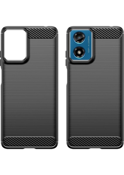Motorola Moto E14 4G/G04 4G/G04S 4G/G24 4g Telefon Kılıfı Çizilmez Yumuşak Tpu Kapak-Siyah (Yurt Dışından) fırsatları