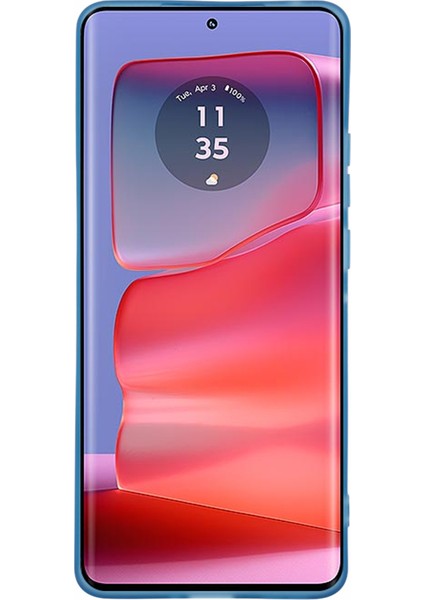 Dksm Serisi Motorola Edge 50 Pro 5g Kılıf Elektrolizle Kaplanmış Kamera Çerçevesi Tpu Telefon Kılıfı-Şeffaf Mavi (Yurt Dışından) fiyatları
