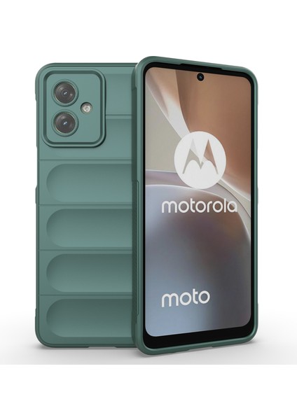 Motorola Moto G54 5g Tpu Kılıf Düşmeye Dayanıklı Sağlam Telefon Arka Kapağı-Yeşil (Yurt Dışından)