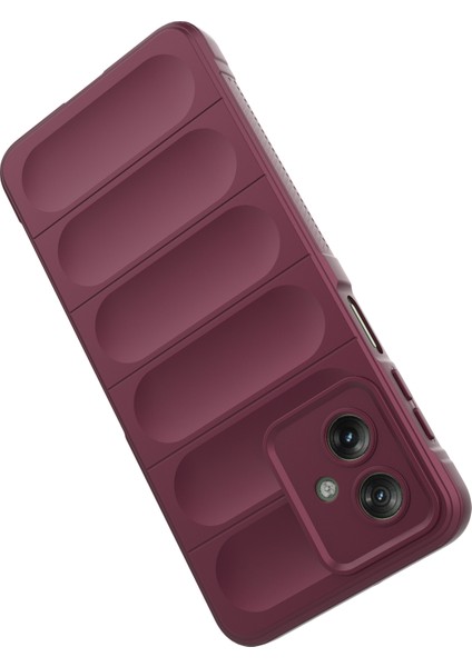Motorola Moto G54 5g Tpu Kılıf Düşmeye Dayanıklı Sağlam Telefon Arka Kapağı-Şarap Kırmızısı (Yurt Dışından) indirimleri