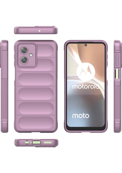 Motorola Moto G54 5g Tpu Kılıf Düşmeye Dayanıklı Sağlam Telefon Arka Kapağı-Açık Mor (Yurt Dışından) fiyatları
