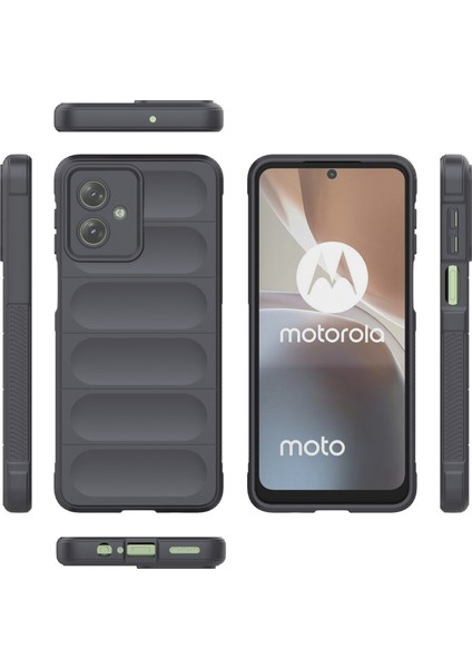 Motorola Moto G54 5g Tpu Kılıf Düşmeye Dayanıklı Sağlam Telefon Arka Kapağı-Koyu Gri (Yurt Dışından) fiyatları