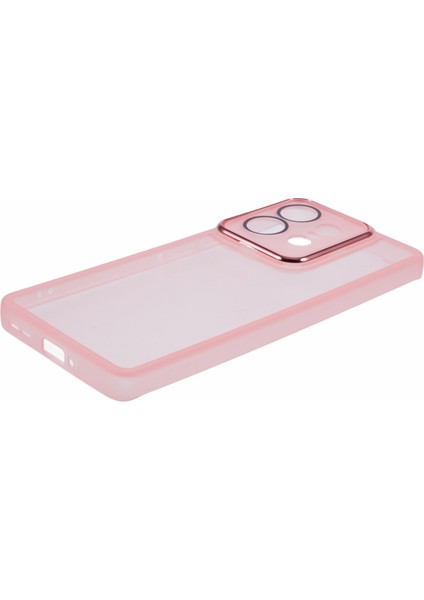 Dksm Serisi Motorola Edge 50 Pro 5g Kılıf Elektrolizle Kaplanmış Kamera Çerçevesi Tpu Telefon Kılıfı-Şeffaf Pembe (Yurt Dışından) modelleri