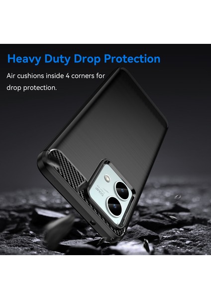 Motorola Moto G84 5g Kılıf Tpu Kabuk Telefon Kılıfı Karbon Fiber Dokulu-Siyah (Yurt Dışından) fırsatları