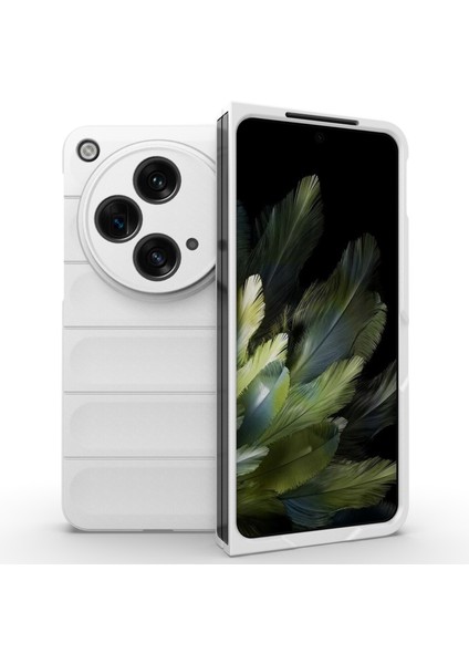 Oppo Find N3 5g Pc Telefon Kılıfı Sağlam Darbeye Dayanıklı Kılıf-Beyaz (Yurt Dışından) modelleri