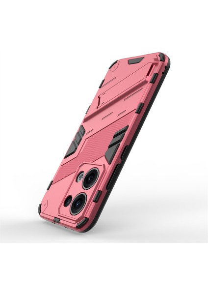 Oppo RENO13 5g (Global) Kılıf Pc + Tpu Darbeye Dayanıklı Telefon Kılıfı Kickstand Ile-Gül (Yurt Dışından) fırsatları