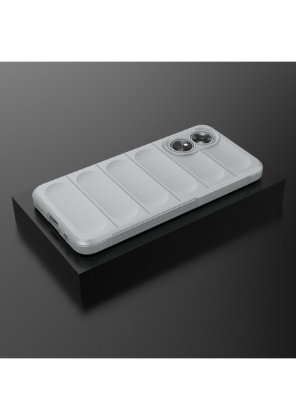 Oppo A17 4g Için Darbeye Dayanıklı Cep Telefonu Kılıfı, Düşmeye Lı Yumuşak Tpu Koruyucu Kılıf-Açık Gri (Yurt Dışından) indirimleri