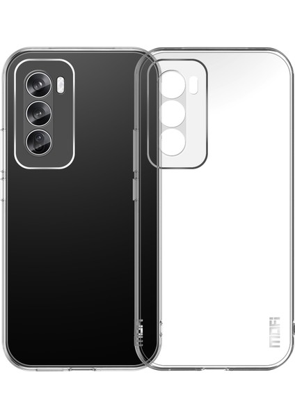 Mofı Oppo RENO12 5g (Küresel) Şeffaf Kılıf Yumuşak Tpu Koruyucu Telefon Kılıfı (Yurt Dışından)