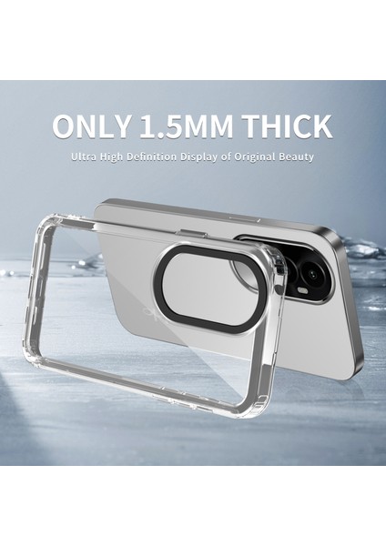 Oppo RENO10 5G(GLOBAL)/RENO10 Pro 5g(Global)Cep Telefonu Kılıfları Slim-Fit Pc+Tpu Şeffaf Kabuk-Şeffaf (Yurt Dışından) fiyatları