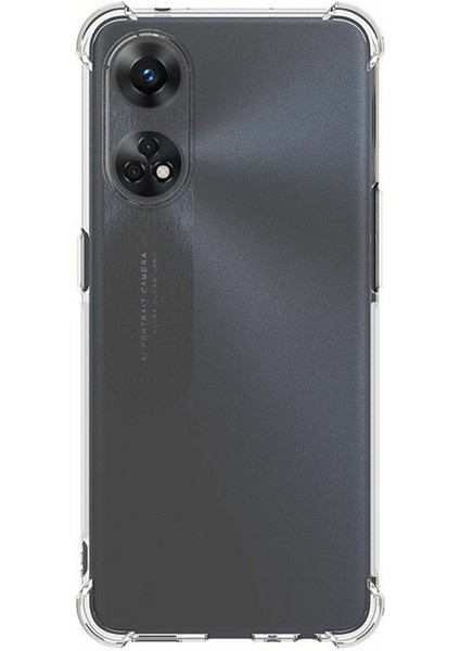 Oppo Reno8 T 4g Darbe Emici Şeffaf Tpu Telefon Kılıfı Kaymaz Koruyucu Kapak (Yurt Dışından) fiyatları