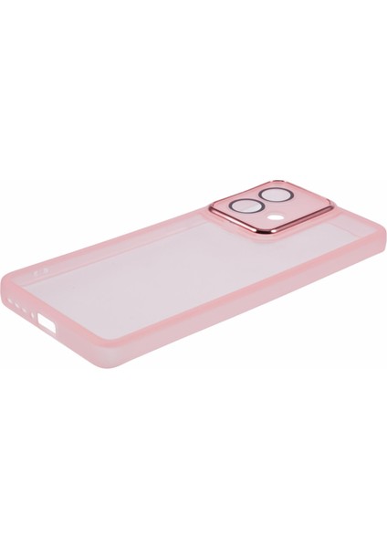 Dksm Serisi Motorola Edge 40 Neo 5g Kılıf Elektrolizle Kaplanmış Kamera Çerçevesi Tpu Telefon Kılıfı-Şeffaf Pembe (Yurt Dışından) modelleri