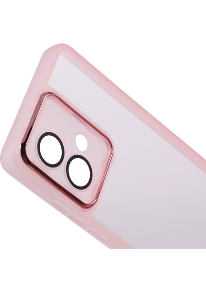 Dksm Serisi Motorola Edge 40 Neo 5g Kılıf Elektrolizle Kaplanmış Kamera Çerçevesi Tpu Telefon Kılıfı-Şeffaf Pembe (Yurt Dışından) indirimleri