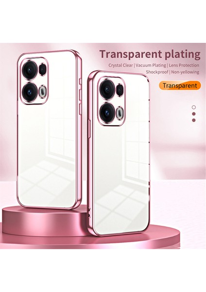Oppo RENO13 Pro 5g Kılıf Galvanik Çerçeve Yumuşak Tpu Telefon Kılıfı-Mor (Yurt Dışından) fiyatları