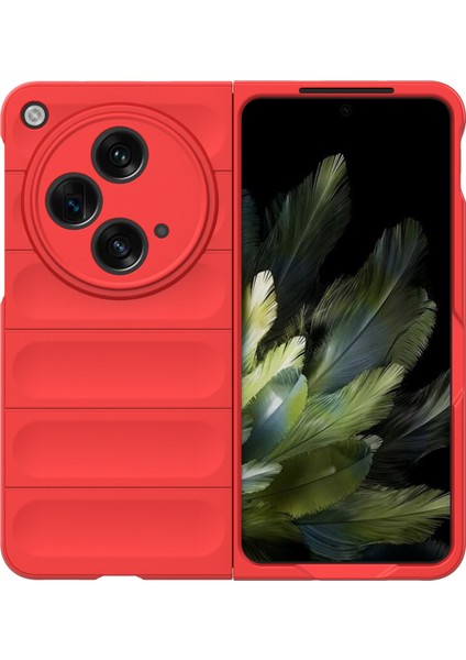 Oppo Find N3 5g Pc Telefon Kılıfı Sağlam Darbeye Dayanıklı Kılıf-Kırmızı (Yurt Dışından) fiyatları