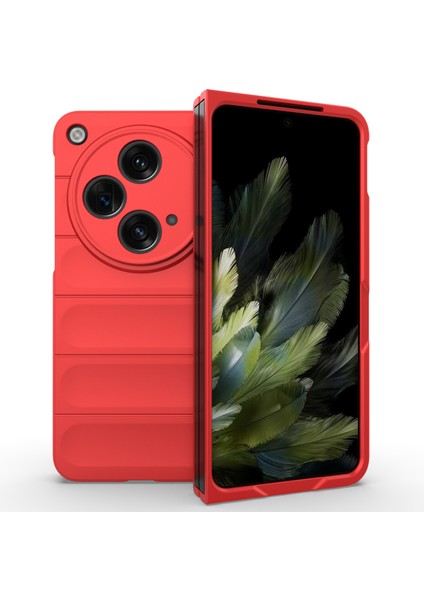 Oppo Find N3 5g Pc Telefon Kılıfı Sağlam Darbeye Dayanıklı Kılıf-Kırmızı (Yurt Dışından) indirimleri