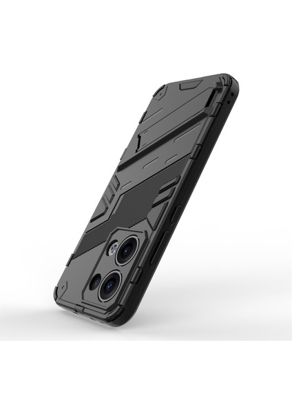 Oppo RENO13 5g (Global) Kılıf Pc + Tpu Darbeye Dayanıklı Telefon Kılıfı Kickstand ile - Siyah (Yurt Dışından) fırsatları