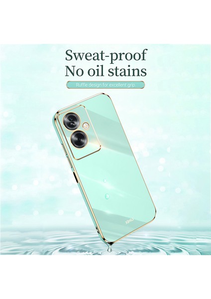 Xınlı Oppo A2 5G/A79 5g Telefon Kılıfı Yumuşak Tpu Galvaniz Kaplama-Mor (Yurt Dışından) modelleri