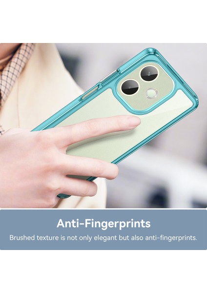 Oppo A5 Pro 4g(Global)/5g(Global)/a5 Energy 5g(China) Kılıf Tpu+Akrilik Koruyucu Şeffaf Telefon Kılıfı-Şeffaf Mavi (Yurt Dışından) fırsatları