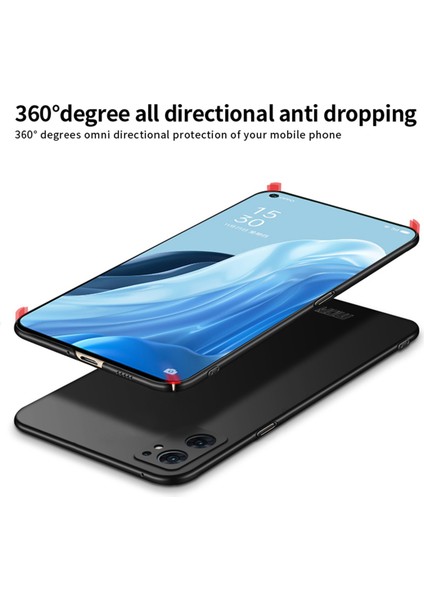 Mofı Jk Pc ​​serisi-1 Kalkanı Oppo Reno7 Se 5g Telefon Kılıfı Mat Kaplama Sert Pc Şok Emici Kılıf Kayışlı-Siyah (Yurt Dışından) indirimleri