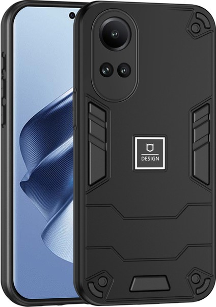 Oppo RENO10 5G(GLOBAL)/RENO10 Pro 5g(Global)Kılıf Çizilmez Telefon Kılıfı-Siyah (Yurt Dışından)