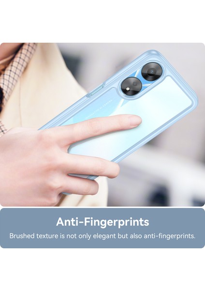 Oppo A58 5g Için Cep Telefonu Kabuğu, Toz Önleyici Tpu + Akrilik Telefon Kılıfı Koruyucu Kapak-Mavi (Yurt Dışından) indirimleri
