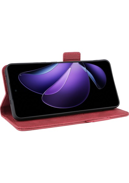 Oppo RENO13 F 5g Kılıf Deri Cüzdan Kapaklı Telefon Kılıfı Donanım Dekorlu-Gül (Yurt Dışından) fırsatları
