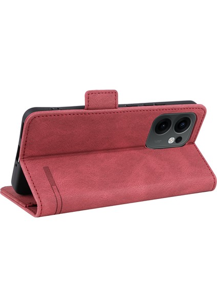 Oppo RENO13 F 5g Kılıf Deri Cüzdan Kapaklı Telefon Kılıfı Donanım Dekorlu-Gül (Yurt Dışından) indirimleri