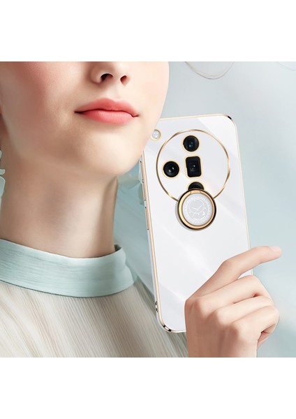 Xınlı Oppo Find X7 5g Kılıf Galvanik Yumuşak Tpu Arka Telefon Kılıfı-Mor (Yurt Dışından) fırsatları