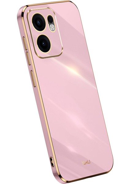 Xınlı Oppo RENO13 F 5g Kılıf Tpu Telefon Kılıfı Galvanik Çerçeveli-Mor (Yurt Dışından)