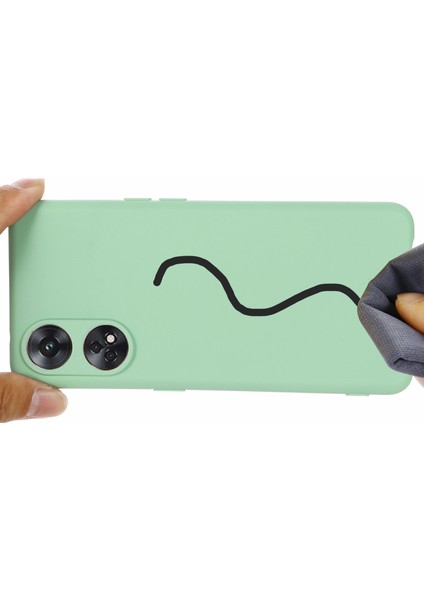 Oppo Reno8 T 4g Için Telefon Kılıfı, Kayışlı Sıvı Silikon Yumuşak Astarlı Darbeye Dayanıklı Akıllı Telefon Kılıfı-Yeşil (Yurt Dışından) fırsatları