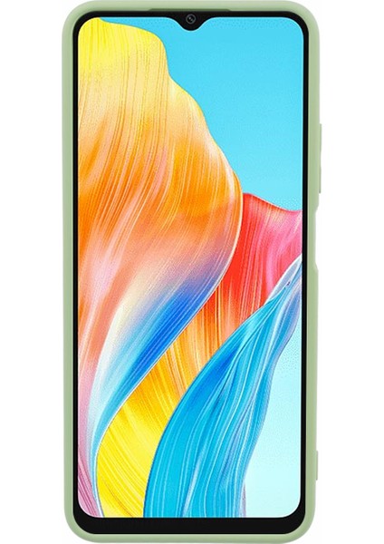 Oppo A38 4G/A18 4g Kılıf Fiber Astar Iç Tpu Telefon Kılıfı-Matcha Yeşili (Yurt Dışından) indirimleri