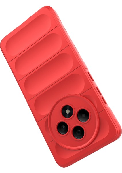 Oppo RENO12 F 5g Kılıf Düşmeye Karşı Yumuşak Tpu Sağlam Telefon Arka Kapağı-Kırmızı (Yurt Dışından) fiyatları