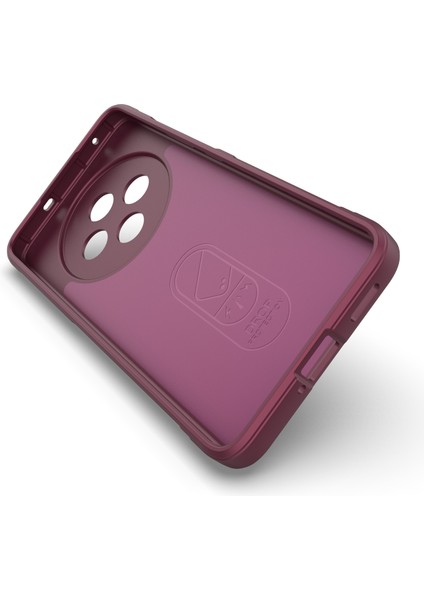 Oppo RENO12 F 5g Kılıf Düşmeye Karşı Yumuşak Tpu Sağlam Telefon Arka Kapağı-Şarap Kırmızısı (Yurt Dışından) modelleri