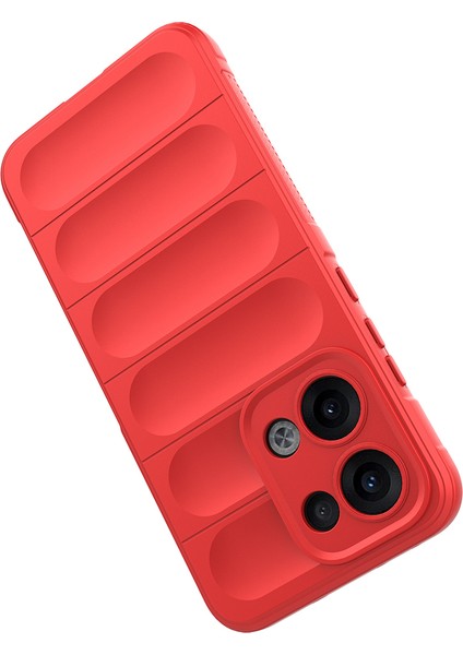 Oppo RENO13 5g(Global)Kılıf Düşmeye Karşı Yumuşak Tpu Sağlam Telefon Arka Kapağı-Kırmızı (Yurt Dışından) fırsatları