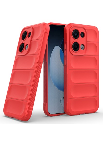 Oppo RENO13 5g(Global)Kılıf Düşmeye Karşı Yumuşak Tpu Sağlam Telefon Arka Kapağı-Kırmızı (Yurt Dışından) indirimleri