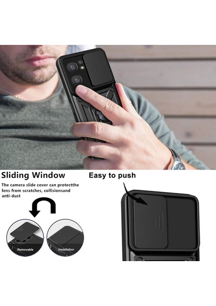 Oppo Reno7 5g (Global) Koruyucu Kılıf Halka Manyetik Ayak Pc + Tpu Çift Katmanlı Şok Emici Telefon Koruyucu Kamera Çizilmez Kayar Kapak-Altın (Yurt Dışından) fırsatları