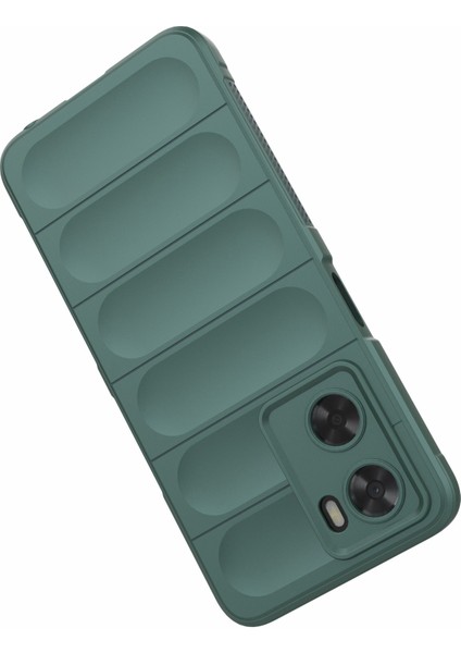 Oppo A57 4G/A57S 4g Sağlam Tasarım Tpu Telefon Koruyucu Kılıf Çizilmez Akıllı Telefon Arka Kapağı-Yeşil (Yurt Dışından) fırsatları