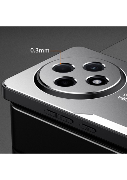 Oppo RENO12 F 4g Telefon Kılıfı Alüminyum Alaşımlı Tpu Pc Arka Kapak-Kırmızı (Yurt Dışından) fiyatları