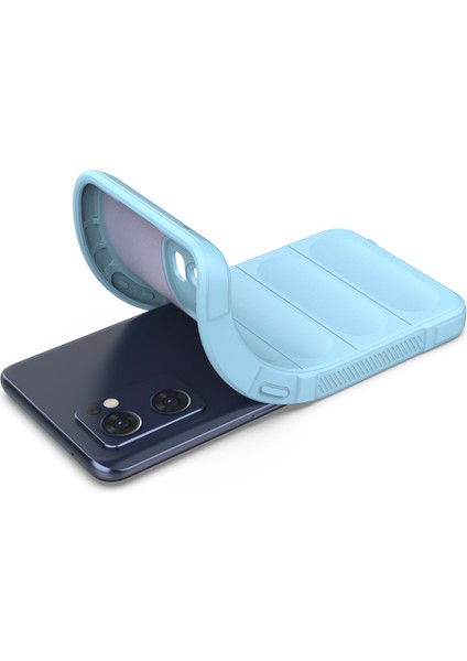 Oppo Reno7 5g (Global)/find X5 Lite Yumuşak Tpu Kılıf Sağlam Arka Şok Emici Telefon Kılıfı-Bebek Mavisi (Yurt Dışından) modelleri
