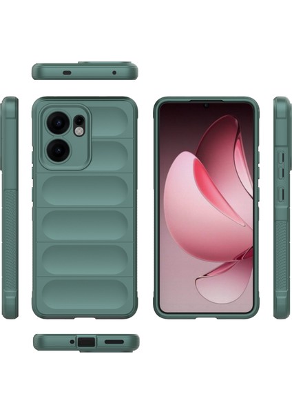 Oppo RENO13 F 5g Kılıf Düşmeye Karşı Yumuşak Tpu Sağlam Telefon Arka Kapağı-Yeşil (Yurt Dışından) indirimleri