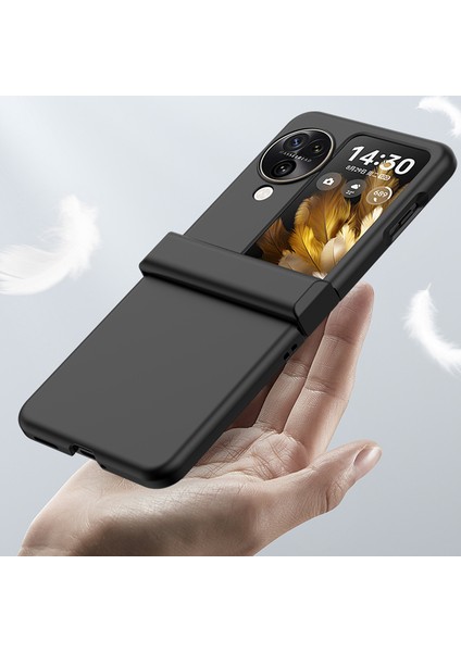 Oppo Find N3 Flip 5g Menteşe Koruma Pc Telefon Kılıfı Cilt Dokunma Çizilmez Kapak-Mor (Yurt Dışından) fiyatları