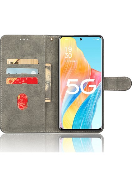 Oppo Reno8 T 5g/a1 Pro 5g Rfıd Engelleme Cüzdan Kılıfı Çizilmez Stand Deri Telefon Kılıfı-Yeşil (Yurt Dışından) fırsatları