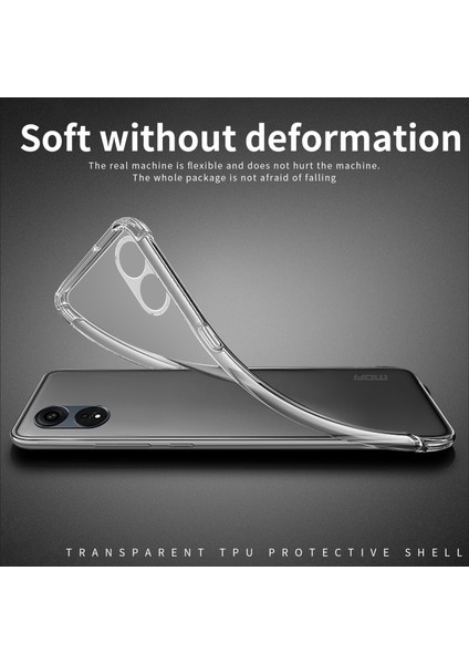 Mofı Oppo A1 5g Şeffaf Tpu Telefon Kılıfı Çizilmez Koruyucu Telefon Kılıfı (Yurt Dışından) fırsatları